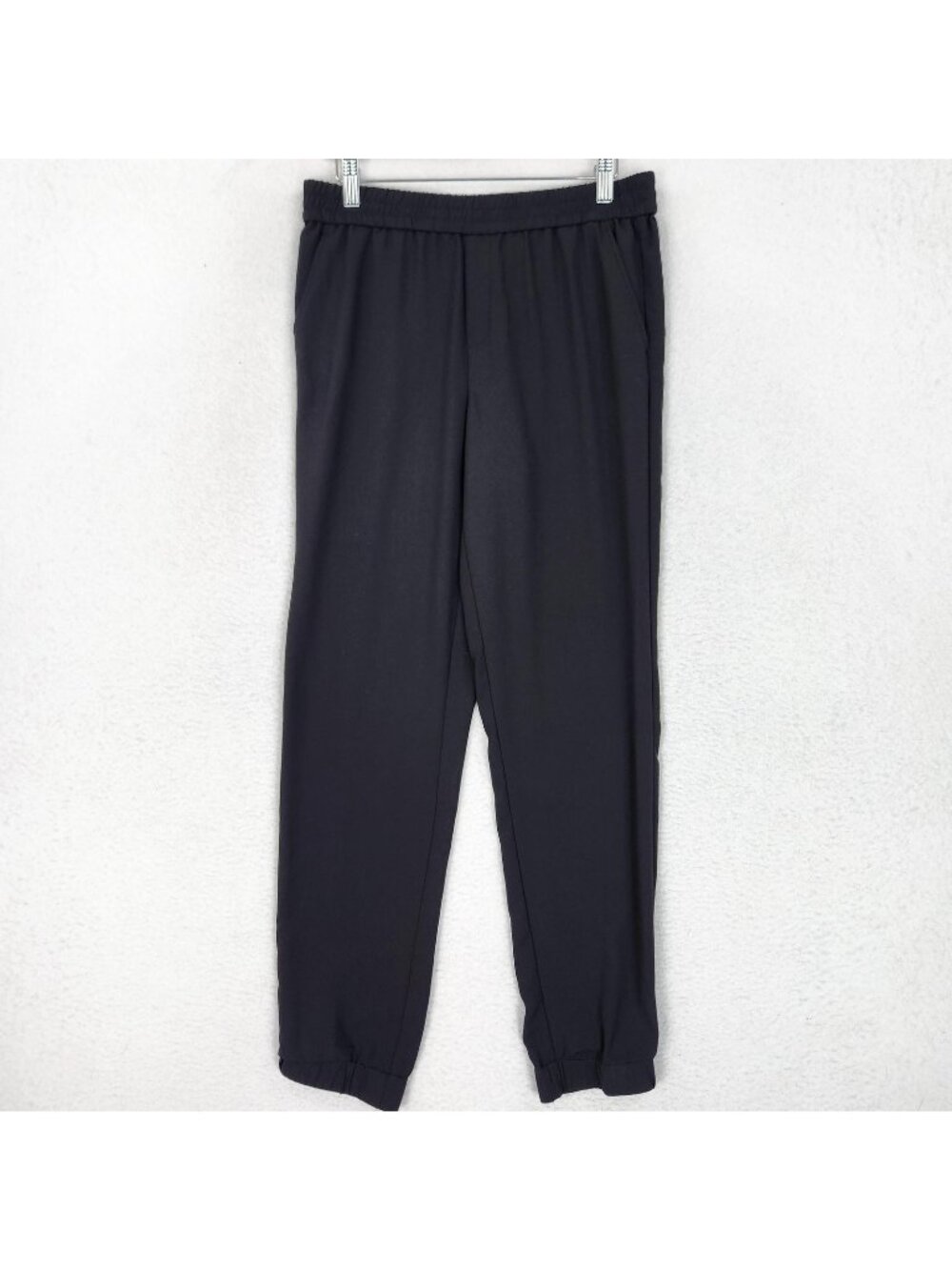 Banana Republic Pants Womens 6 Black Jogger Pull On High Rise Ankle Casual